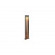 - Salmon - Anthracite LED Bollard with Wood Imitation Trio-446960135 - Salmon - Anthracite LED Bollard with Wood Imitation