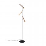 Fiato - Matt Black 3 Light CCT Floor Lamp with Multicolour Shades Fiato - Matt Black 3 Light CCT Floor Lamp with Multicolour Shades