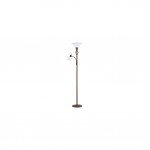 Rustica - Rustic Mother & Child Floor Lamp with White Glass Rustica - Rustic Mother & Child Floor Lamp with White Glass