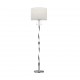 - Nandor - Matt Nickel LED Floor Lamp with White Shade Trio-475310307 - Nandor - Matt Nickel LED Floor Lamp with White Shade