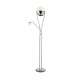 Table & Floor Lamp - Chris - Chrome Mother & Child LED Floor Lamp with Crystal Effect Trio-478310206 - Chris - Chrome Mother & Child LED Floor Lamp with Crystal Effect