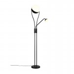 Chris - Black Mother & Child LED Floor Lamp with Crystal Effect Chris - Black Mother & Child LED Floor Lamp with Crystal Effect