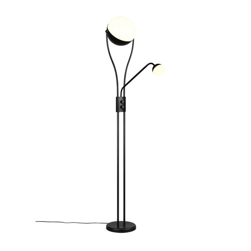 - Chris - Black Mother & Child LED Floor Lamp with Crystal Effect Trio-478310232 - Chris - Black Mother & Child LED Floor Lamp with Crystal Effect