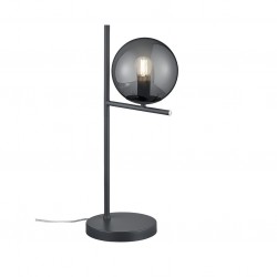 Pure - Anthracite Table Lamp with Smoked Glass Pure - Anthracite Table Lamp with Smoked Glass