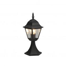 Livenza - Traditional Matt Black Pedestal
