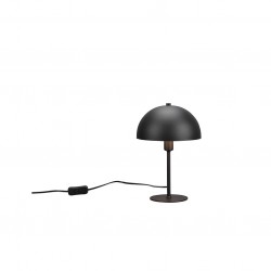 Nola - Matt Black Table Lamp ∅ 20 cm