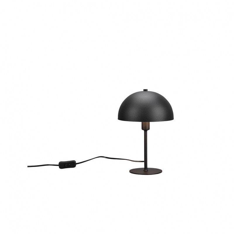 - Nola - Matt Black Table Lamp ∅ 20 cm Trio-506200132 - Nola - Matt Black Table Lamp ∅ 20 cm