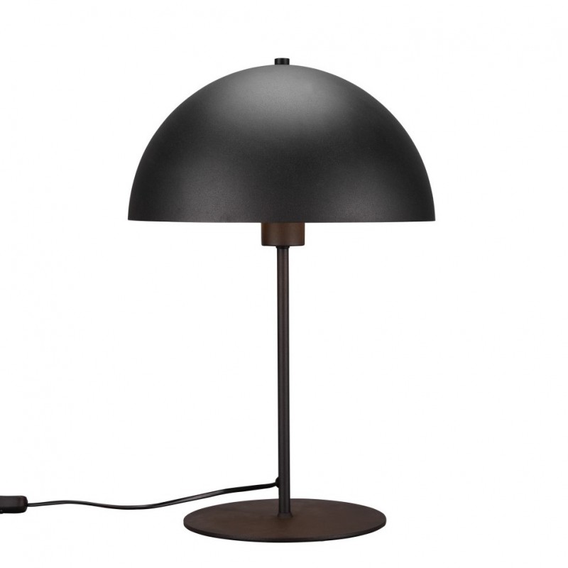 - Nola - Matt Black Table Lamp ∅ 30 cm Trio-506290132 - Nola - Matt Black Table Lamp ∅ 30 cm