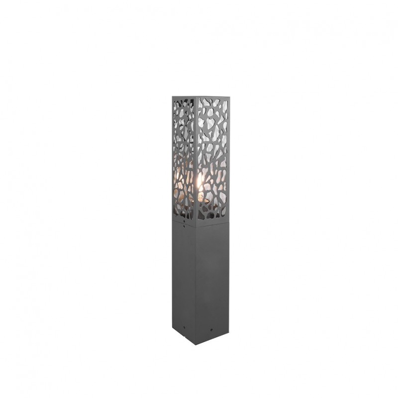 - Cooper - Decorative Anthracite Bollard IP44 Trio-507360142 - Cooper - Decorative Anthracite Bollard IP44