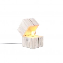 Treasure - Natural Wood White Table lamp Treasure - Natural Wood White Table lamp