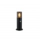- Hoosic - Matt Black PIR Bollard with Smoked Diffuser Trio-522260132 - Hoosic - Matt Black PIR Bollard with Smoked Diffuser