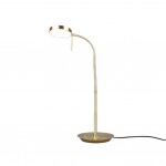 Monza - Matt Brass CCT Desk Lamp Monza - Matt Brass CCT Desk Lamp