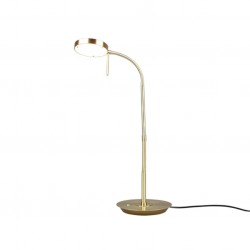 Monza - Matt Brass CCT Desk Lamp Monza - Matt Brass CCT Desk Lamp