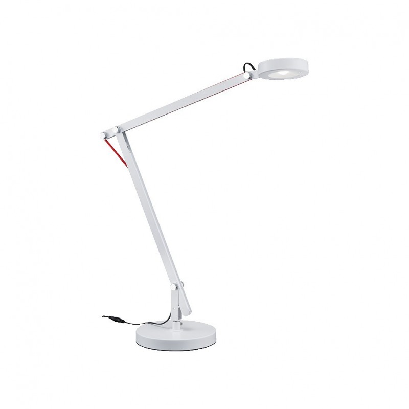 - Amsterdam - White LED Desk Lamp Trio-527920101 - Amsterdam - White LED Desk Lamp