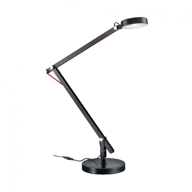- Amsterdam - Black LED Desk Lamp Trio-527920102 - Amsterdam - Black LED Desk Lamp