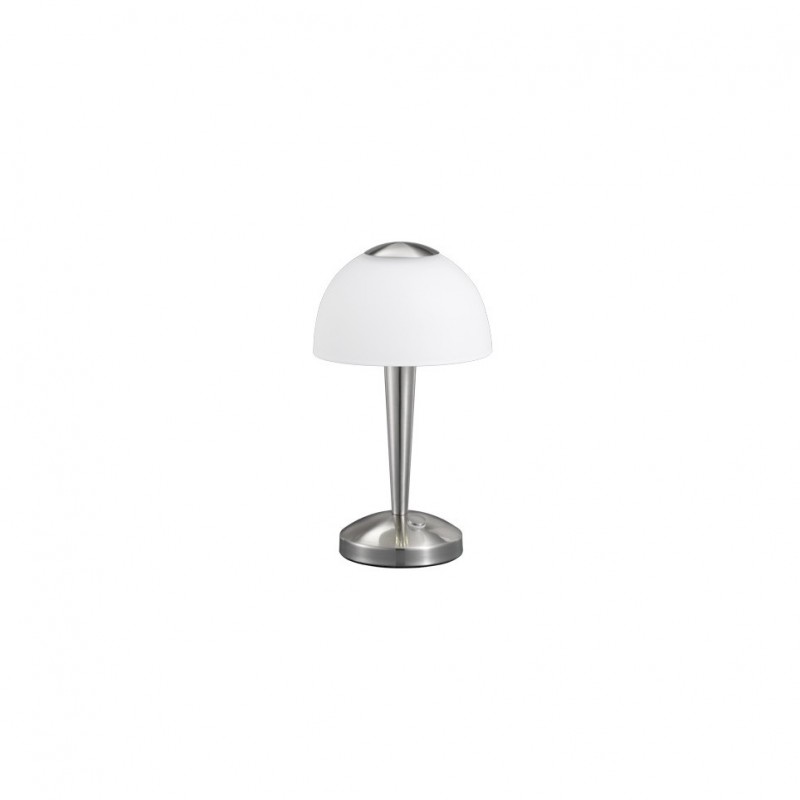 - Ventura - Matt Nickel LED Table Lamp with Opal White Glass Trio-529990107 - Ventura - Matt Nickel LED Table Lamp with Opal White Glass