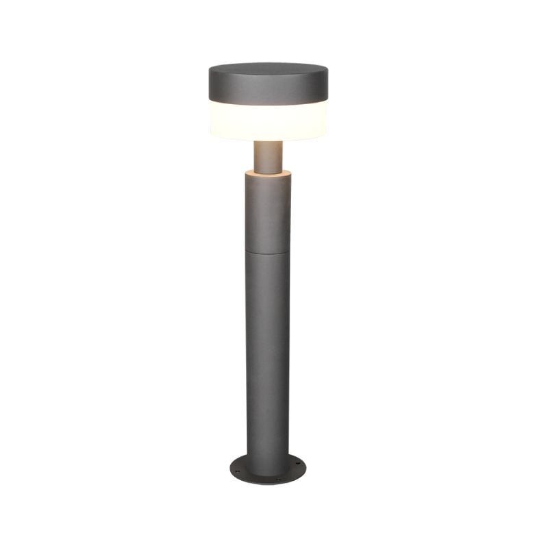 - Mackenzie - Anthracite Post with White Diffuser Trio-530561142 - Mackenzie - Anthracite Post with White Diffuser