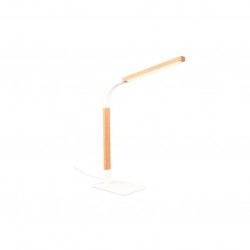 Norris - Wooden & White LED Desk Lamp Norris - Wooden & White LED Desk Lamp