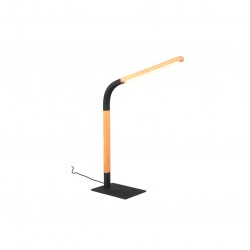 Norris - Wooden & Black LED Desk Lamp Norris - Wooden & Black LED Desk Lamp