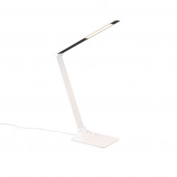 Travis - Matt White CCT Table Lamp with USB Travis - Matt White CCT Table Lamp with USB