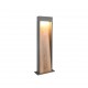 - Salmon - Anthracite LED Bollard with Wood Imitation Trio-546960135 - Salmon - Anthracite LED Bollard with Wood Imitation