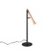 - Fiato - Matt Black CCT Table Lamp with Coffee Shade Trio-552010165 - Fiato - Matt Black CCT Table Lamp with Coffee Shade