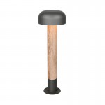 Fraser - Anthracite & Wood Imitation Post IP54 Fraser - Anthracite & Wood Imitation Post IP54