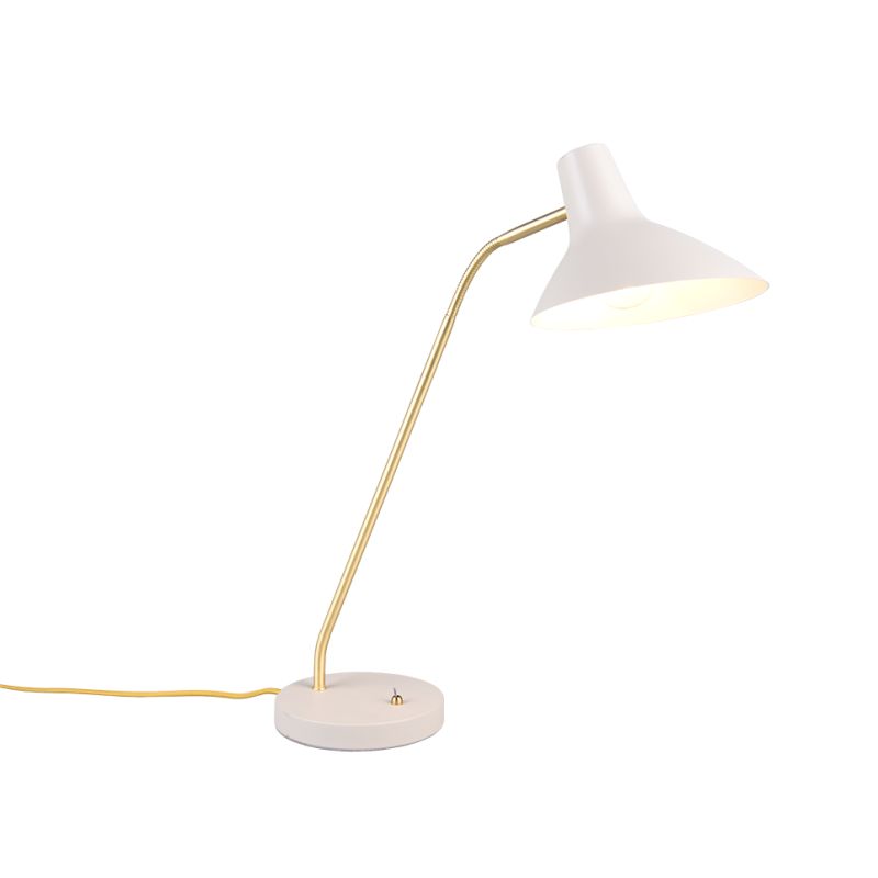 Trio-563400176 - Traveller - Warm Grey & Gold Table Lamp