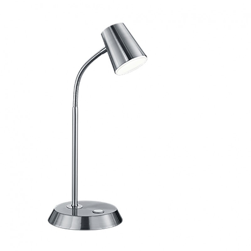 Table & Floor Lamp - Narcos - Matt Nickel Touch LED Desk Lamp Trio-573190107 - Narcos - Matt Nickel Touch LED Desk Lamp