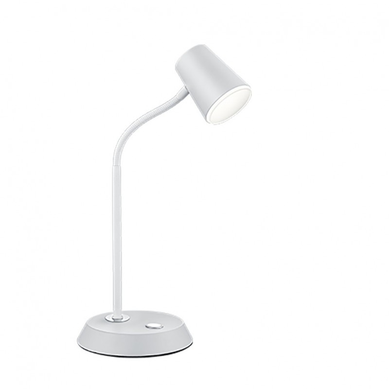 - Narcos - White Touch LED Desk Lamp Trio-573190131 - Narcos - White Touch LED Desk Lamp