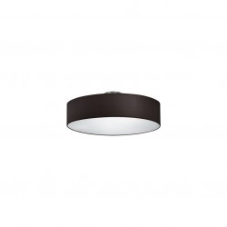 Hotel - Nickel Ceiling Lamp with Black Shade ∅ 50 cm Hotel - Nickel Ceiling Lamp with Black Shade ∅ 50 cm