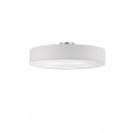 Hotel - Nickel Ceiling Lamp with White Shade ∅ 65 cm Hotel - Nickel Ceiling Lamp with White Shade ∅ 65 cm