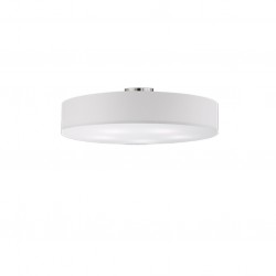 Hotel - Nickel Ceiling Lamp with White Shade ∅ 65 cm Hotel - Nickel Ceiling Lamp with White Shade ∅ 65 cm