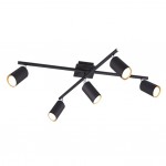 Marley - Matt Black 5 Spotlights Marley - Matt Black 5 Spotlights