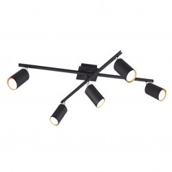 Marley - Matt Black 5 Spotlights Marley - Matt Black 5 Spotlights