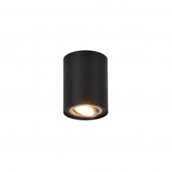 Cookie - Adjustable Surface Mounted Black & Gold Cylindrical Spotlight Cookie - Adjustable Surface Mounted Black & Gold Cylindrical Spotlight