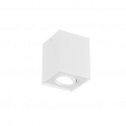 Biscuit - Adjustable Surface Mounted White Square Spotlight Biscuit - Adjustable Surface Mounted White Square Spotlight