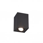 Biscuit - Adjustable Surface Mounted Black Square Spotlight Biscuit - Adjustable Surface Mounted Black Square Spotlight