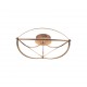 - Charivari - Matt Brass LED Ceiling Lamp ∅ 62 cm Trio-621290108 - Charivari - Matt Brass LED Ceiling Lamp ∅ 62 cm