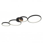 Rondo - Matt Black LED Ceiling Lamp Rondo - Matt Black LED Ceiling Lamp