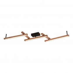 Bellari - Wooden & Black CCT Ceiling Lamp Bellari - Wooden & Black CCT Ceiling Lamp