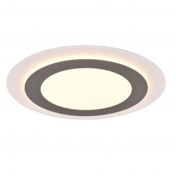 Morgan - Matt Nickel CCT Ceiling Lamp with Remote Control
