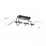 Sequence - Black & Brushed Aluminium CCT Ceiling Lamp Sequence - Black & Brushed Aluminium CCT Ceiling Lamp