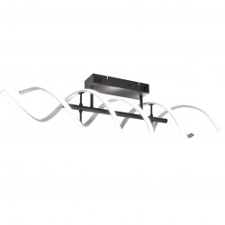 Sequence - Black & Brushed Aluminium CCT Ceiling Lamp Sequence - Black & Brushed Aluminium CCT Ceiling Lamp