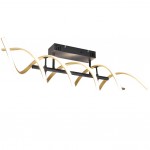 Sequence - Black & Matt Brass CCT Ceiling Lamp Sequence - Black & Matt Brass CCT Ceiling Lamp
