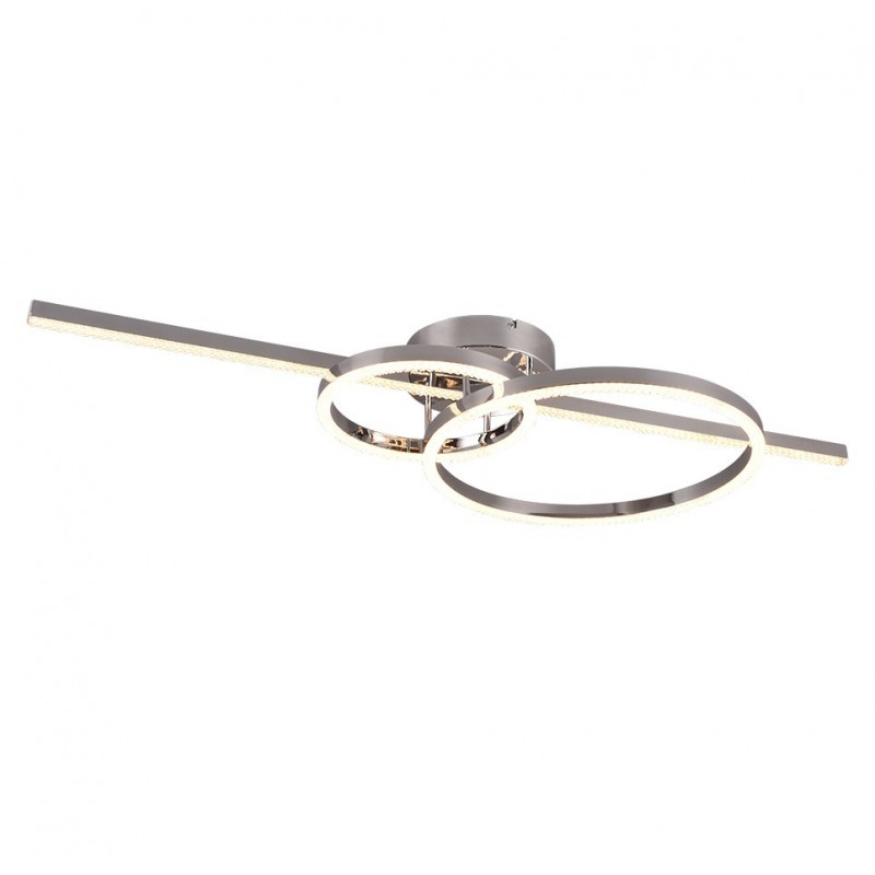 Trio-643010306 - Montilla - Chrome CCT Ceiling Lamp with Remote Control