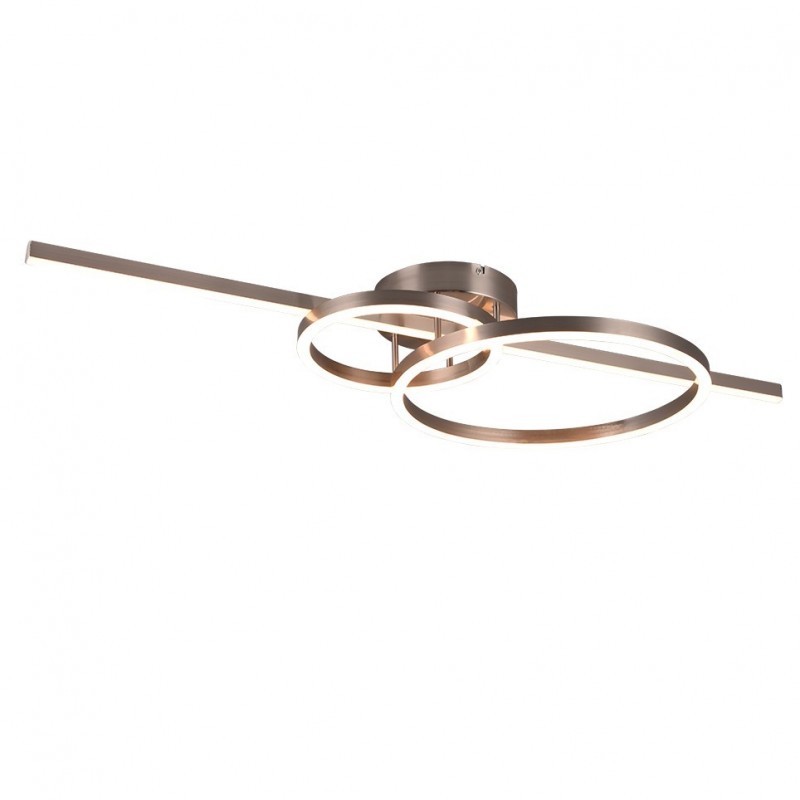 - Montilla - Matt Nickel CCT Ceiling Lamp with Remote Control Trio-643010307 - Montilla - Matt Nickel CCT Ceiling Lamp with Remote Control