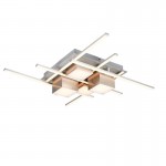 Roger - Matt Nickel & Aluminium CCT Ceiling Lamp with Remote Control Roger - Matt Nickel & Aluminium CCT Ceiling Lamp with Remote Control