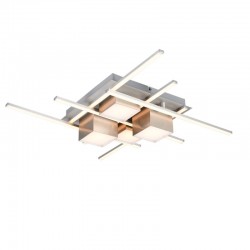 Roger - Matt Nickel & Aluminium CCT Ceiling Lamp with Remote Control Roger - Matt Nickel & Aluminium CCT Ceiling Lamp with Remote Control