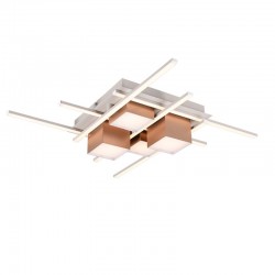 Roger - Warm Grey & Coffee CCT Ceiling Lamp with Remote Control Roger - Warm Grey & Coffee CCT Ceiling Lamp with Remote Control